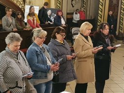 Błogosławieństwo nowej Margaretki modlącej się w intencji ks. Krystiana, 07.10.2022